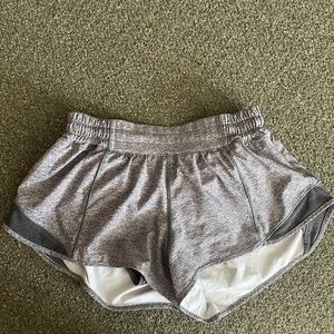 Lululemon grey Hotty Hot Shorts, 2.5''